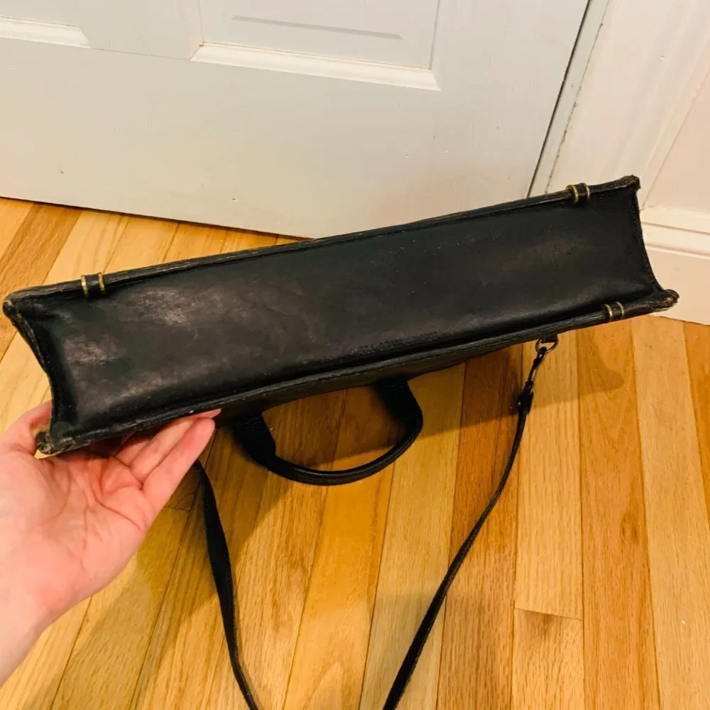 Schlesinger Brothers Leather Briefcase